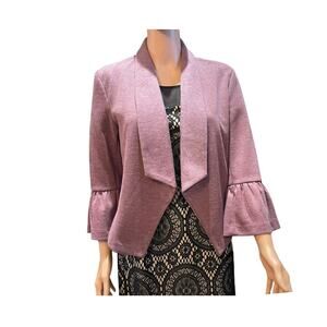 Soho Apparel LTD. Women’s Blazer Purple Size Medium